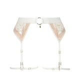 Atelier Amour AFTER MIDNIGHT Suspender Belt (Pearl) | Avec Amour Sexy Lingerie