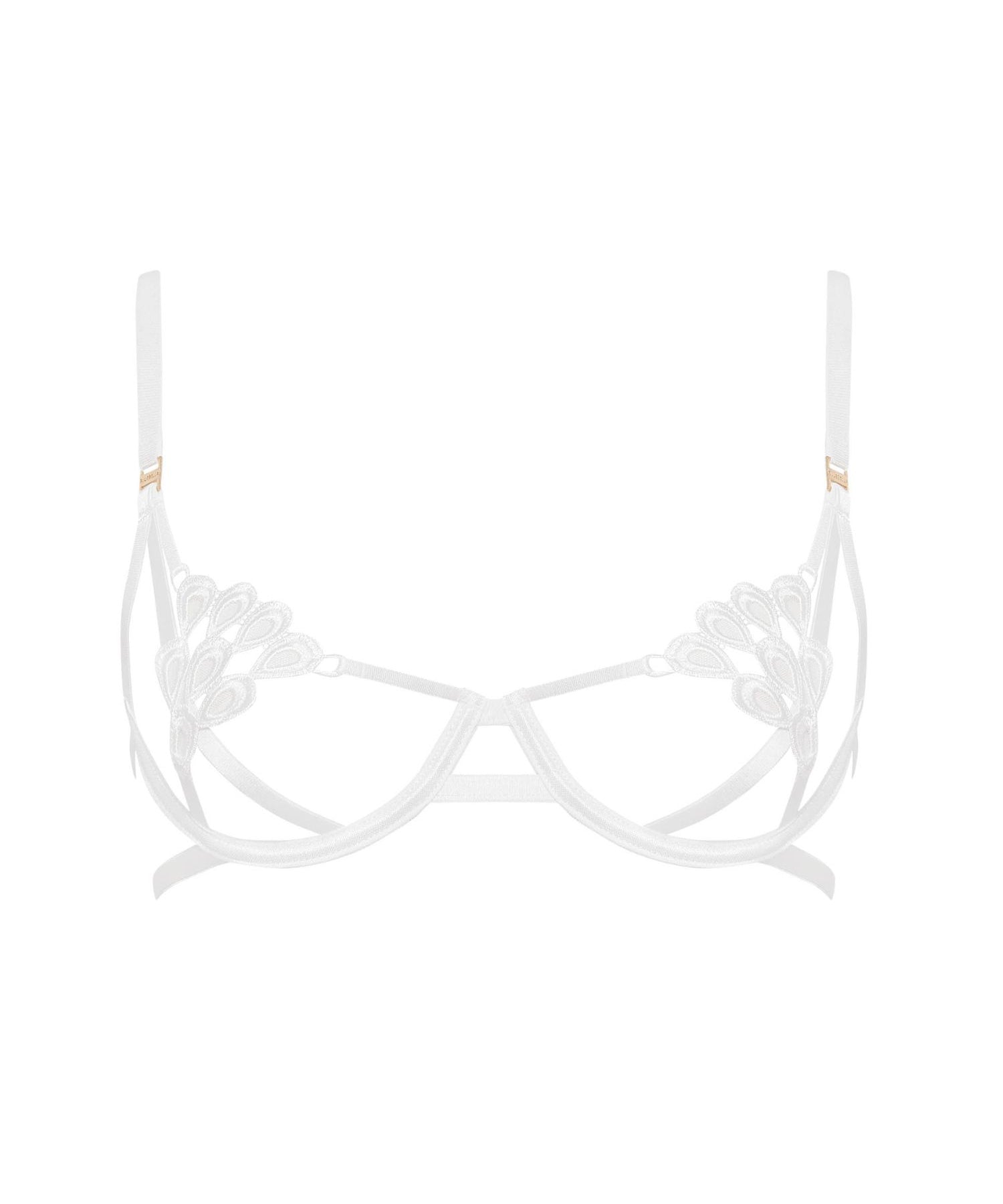 Bluebella ARIA Wired Bra (White) | Avec Amour Sexy Lingerie