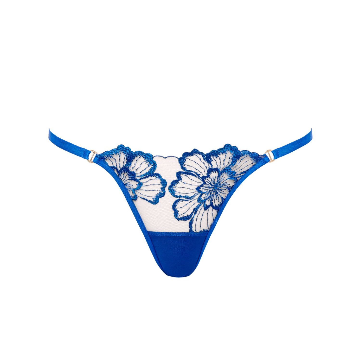 Bluebella CATALINA Panty (Egyptian Blue/Sheer) | Avec Amour Sexy Lingerie