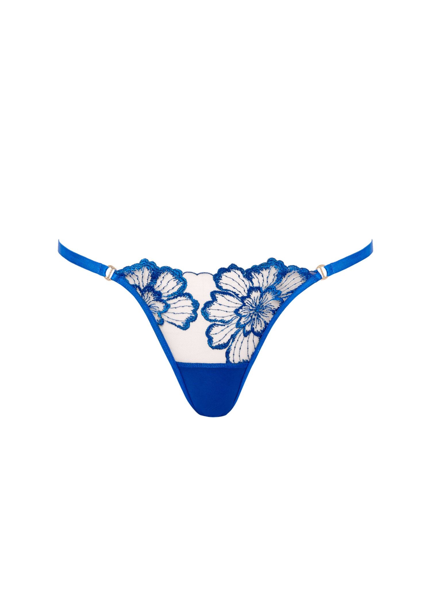 Bluebella CATALINA Panty (Egyptian Blue/Sheer) | Avec Amour Sexy Lingerie