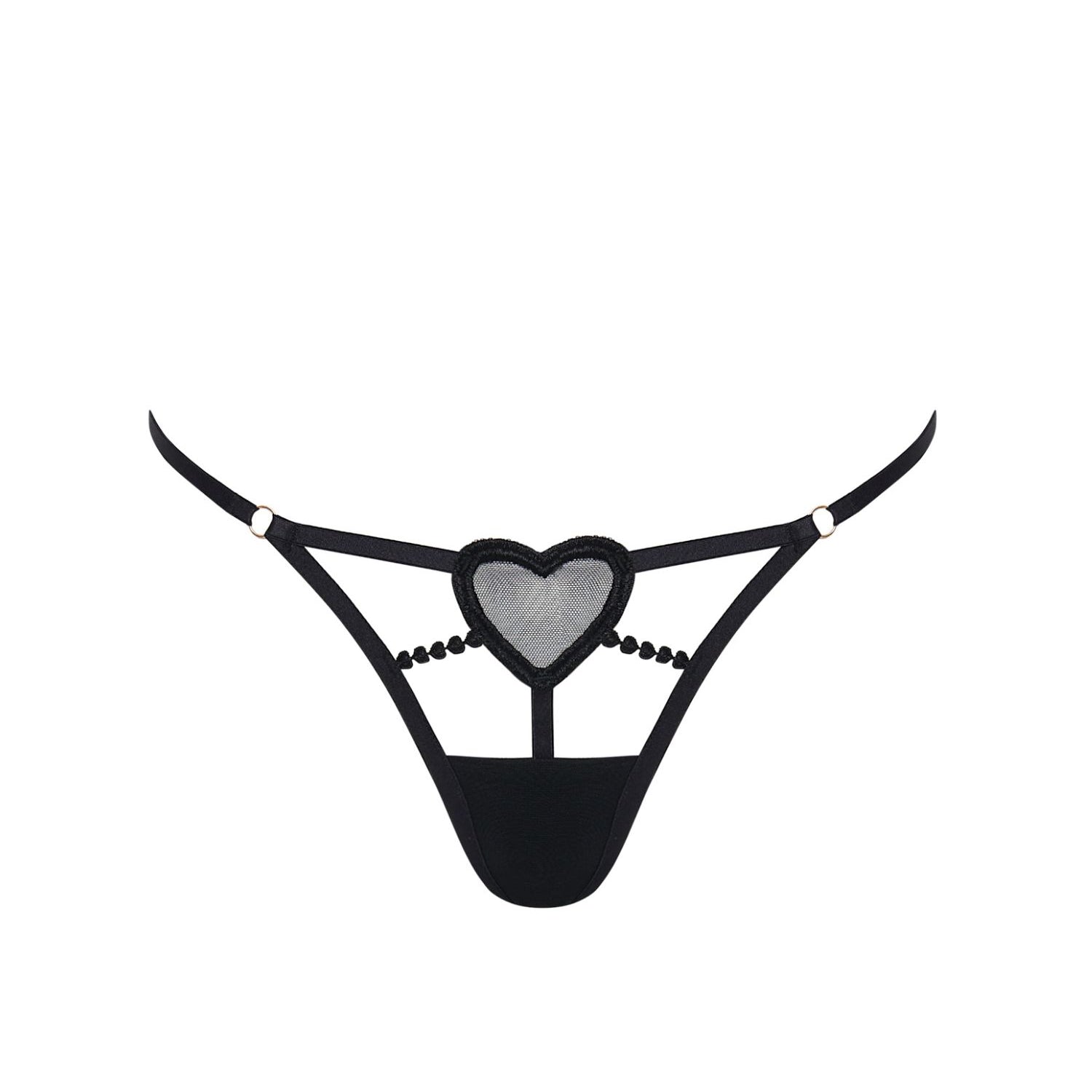 Bluebella CRISTABEL Thong (Black) | Avec Amour Sexy Lingerie