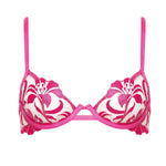 Bluebella LEONORA Wired Bra (Fuchsia Pink/Sheer) | Avec Amour Sexy Lingerie