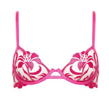 Bluebella LEONORA Wired Bra (Fuchsia Pink/Sheer) | Avec Amour Sexy Lingerie