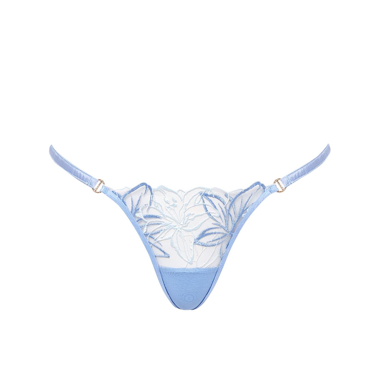 Bluebella LILLY Thong (Hydrangea Blue) | Avec Amour Sexy Lingerie