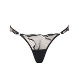 Bluebella MARABEL Panty (Black/Sheer) | Avec Amour Sexy Lingerie