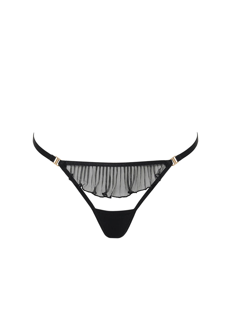 Bluebella MATISSE Thong (Black) | Avec Amour Sexy Lingerie