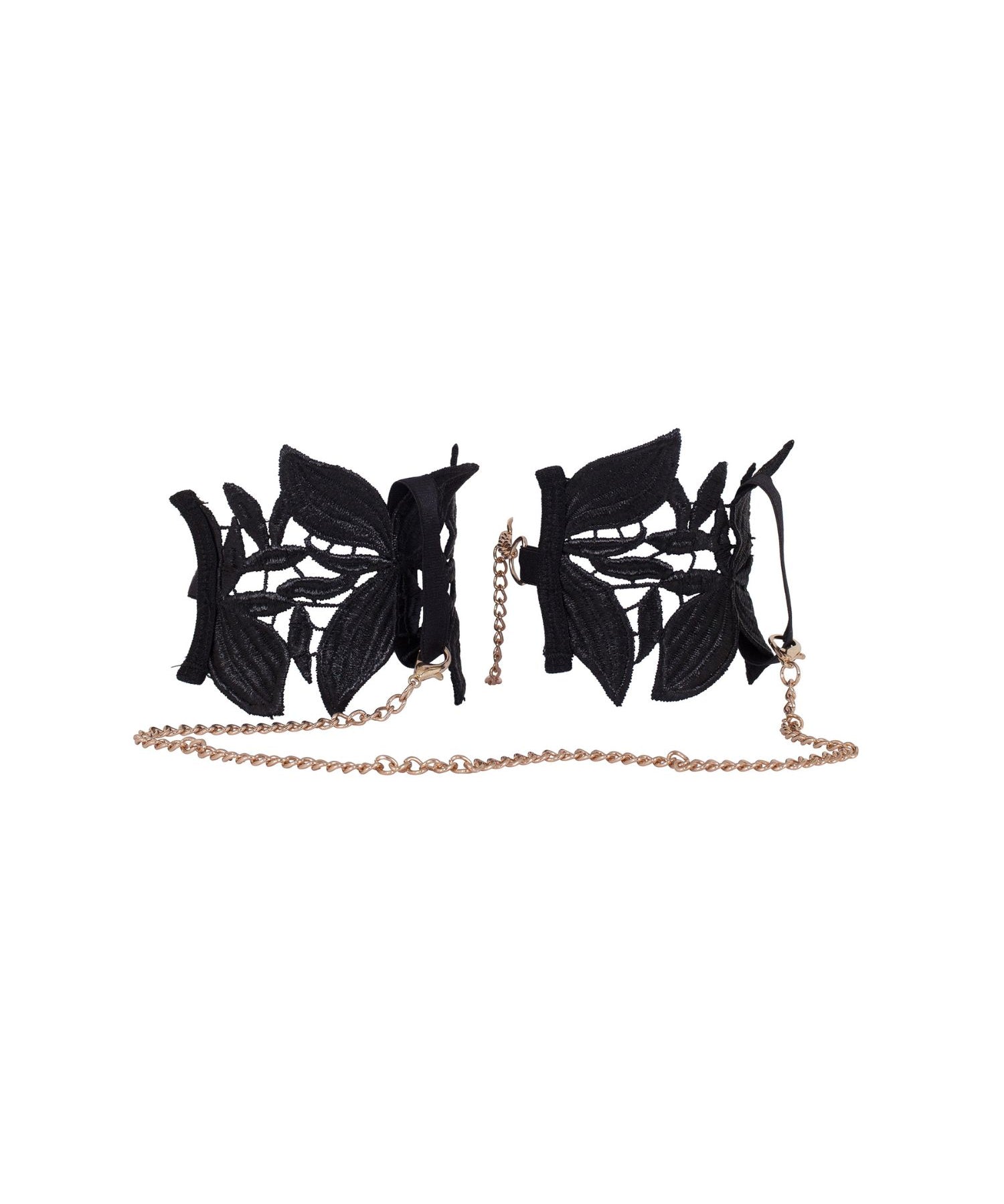 Bluebella OPHELIA Cuffs (Black) | Avec Amour Sexy Lingerie