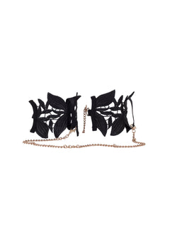 Bluebella OPHELIA Cuffs (Black) | Avec Amour Sexy Lingerie
