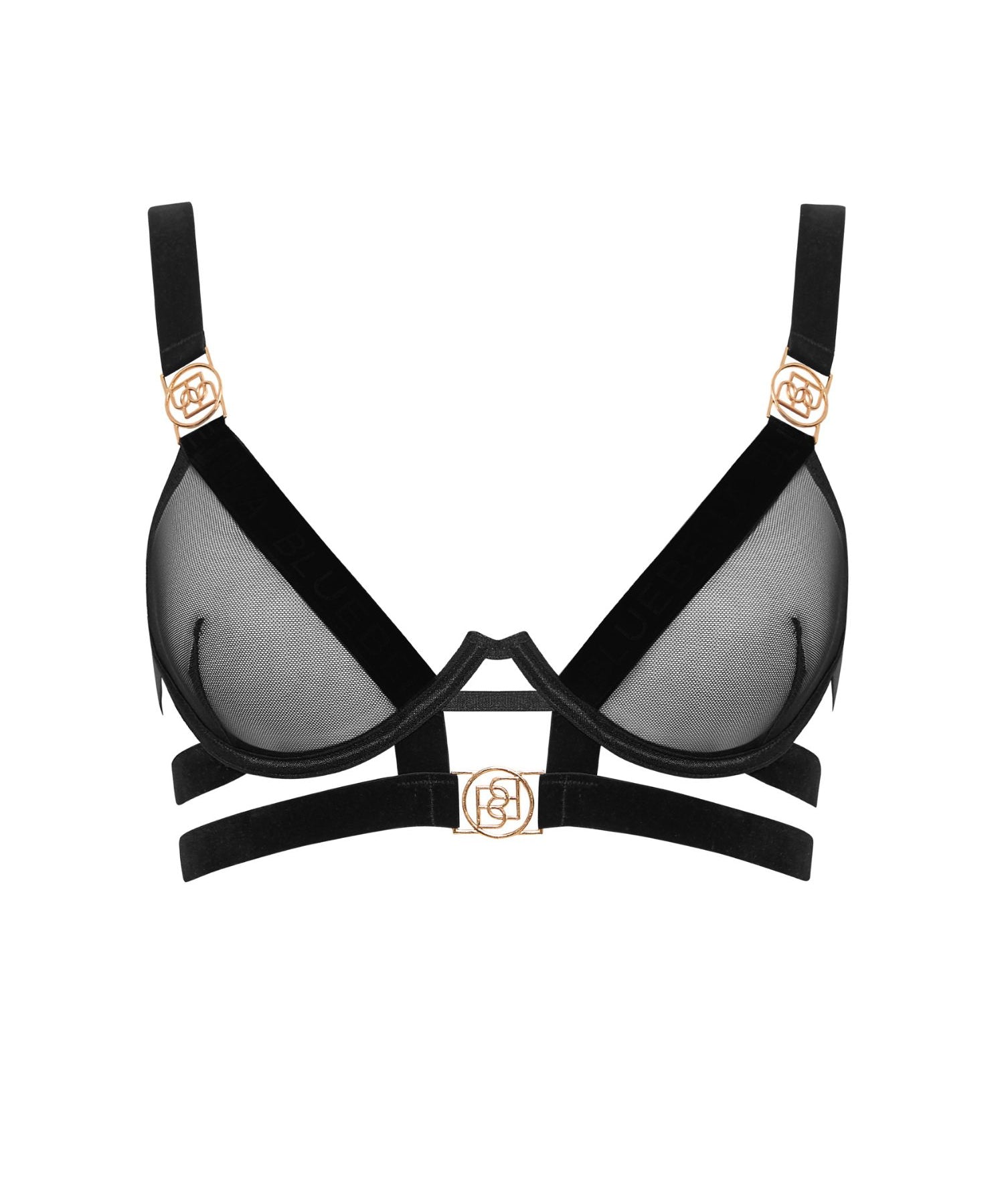 Bluebella THALIA Wired Bra (Black) | Avec Amour Sexy Lingerie