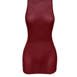 AVAM SHEER Backless Dress (Red) | Avec Amour Lingerie