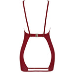 AVAM SHEER Backless Dress (Red) | Avec Amour Lingerie