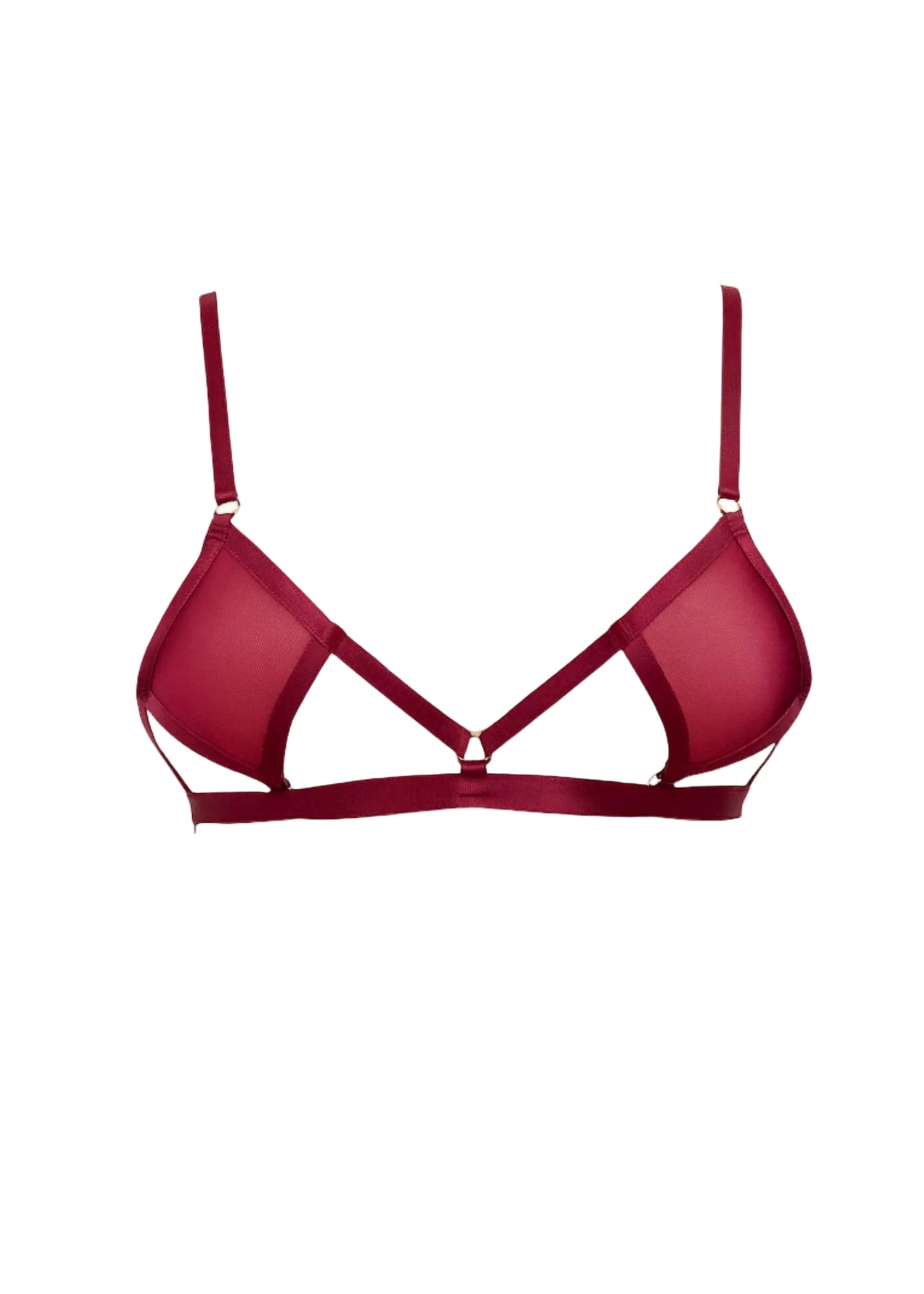AVAM DIAMOND Bra & Thong (Red) | Avec Amour Lingerie