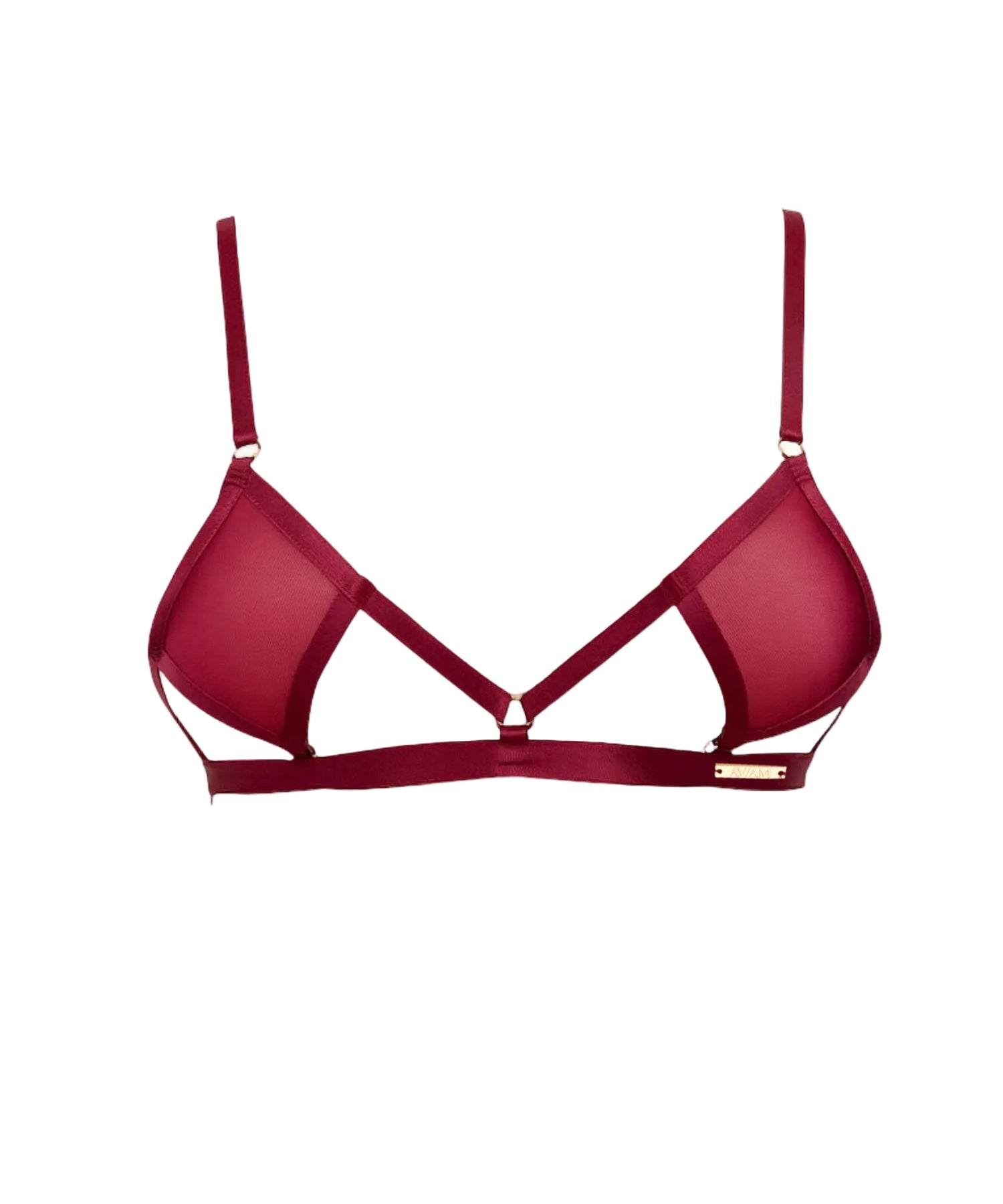 AVAM DIAMOND Bra & Thong (Red) | Avec Amour Lingerie