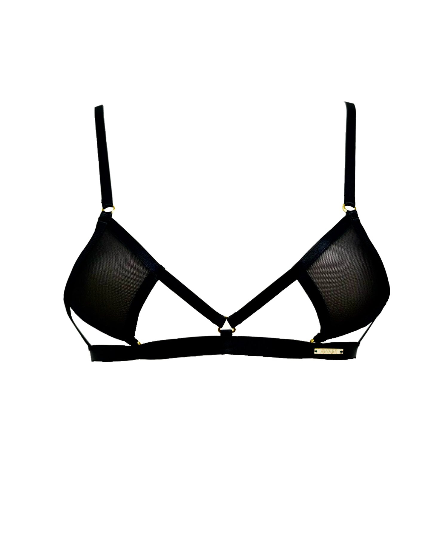 AVAM Lingerie - Diamond Open Cup Bra | Avec Amour Lingerie
