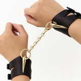 MOLTEN Leather Wrist Cuff (Black)