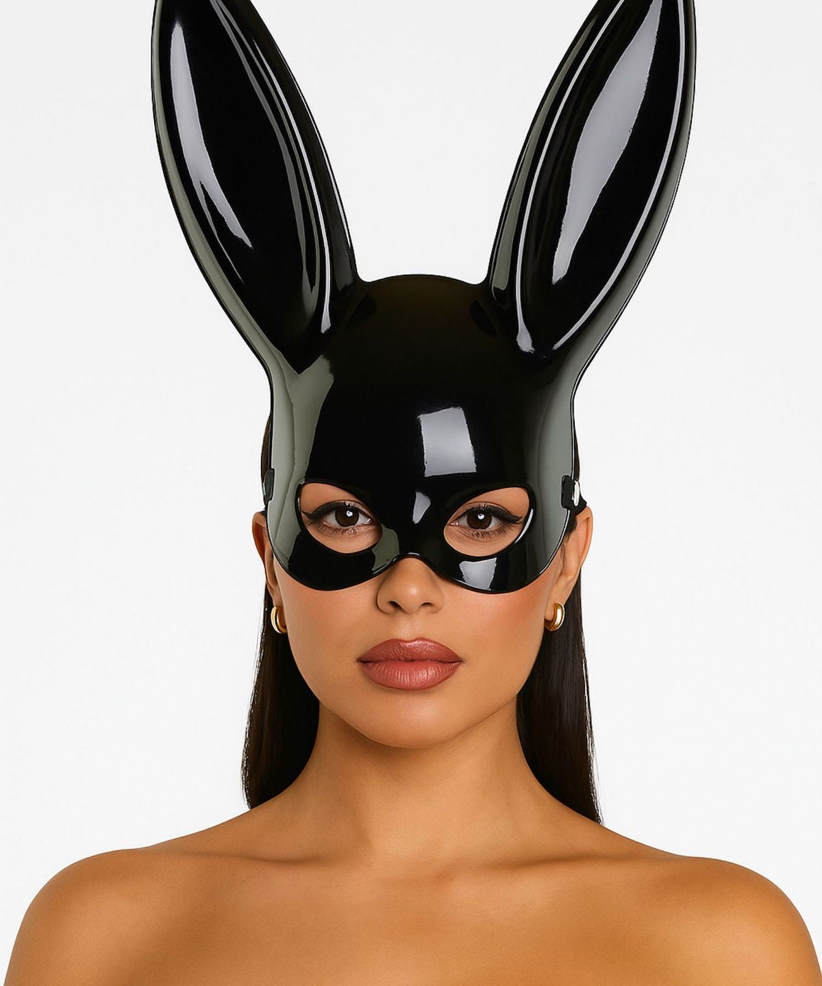 AVAM PLAY Bunny Mask (Black) | Avec Amour Lingerie