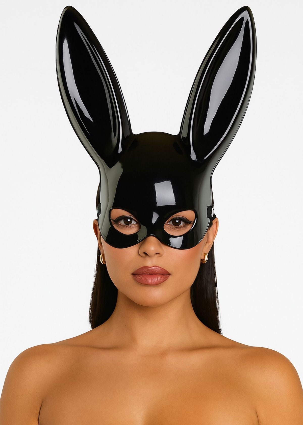 AVAM PLAY Bunny Mask (Black) | Avec Amour Lingerie