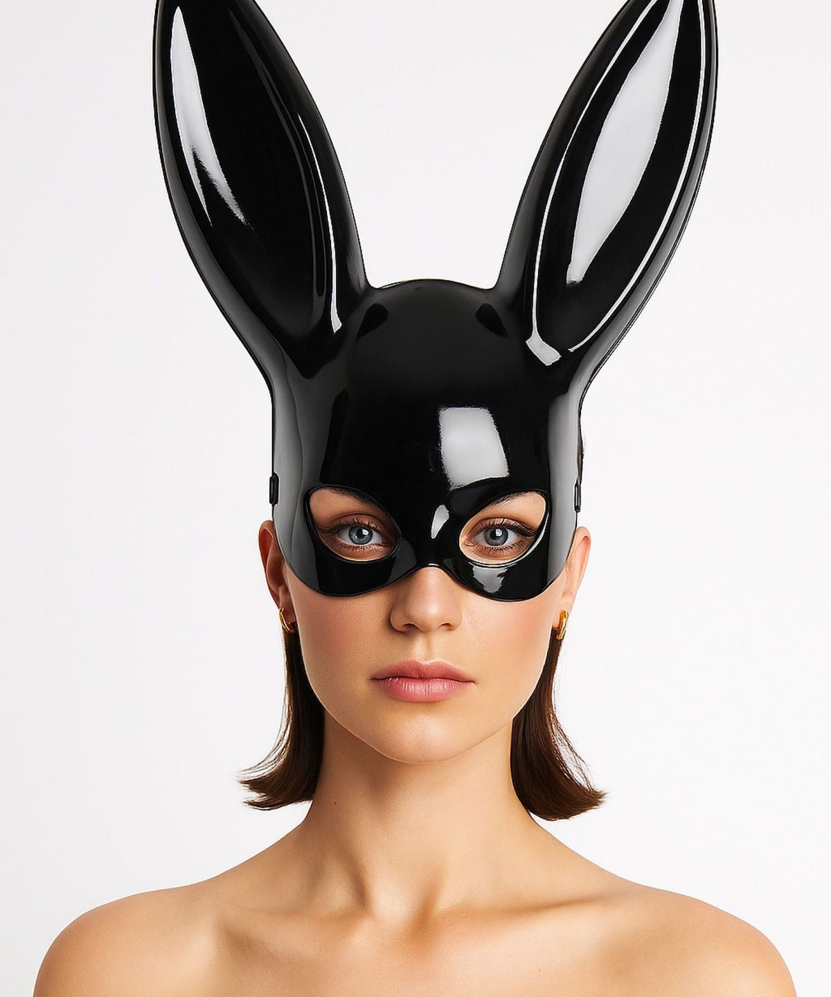 AVAM PLAY Bunny Mask (Black) | Avec Amour Lingerie