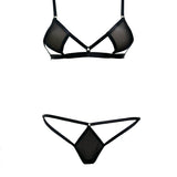 AVAM DIAMOND Openable Bra & Thong Set | Avec Amour Lingerie