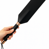STRIKE Leather Paddle (Black)