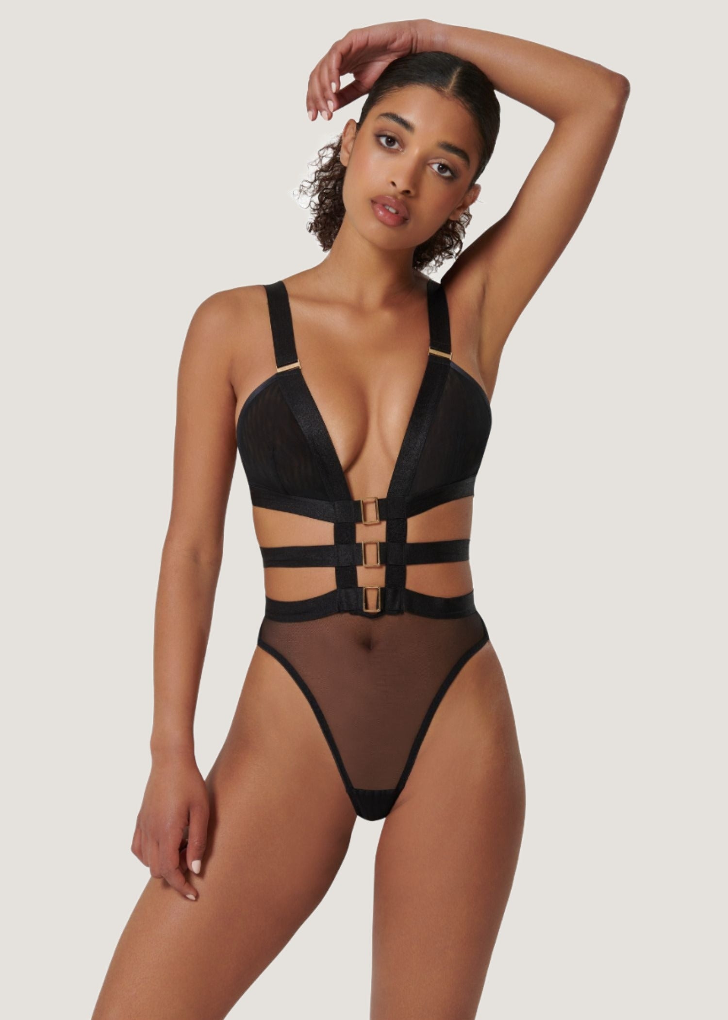 Bluebella TRINITY Soft Body (Black) | Avec Amour Sexy Lingerie