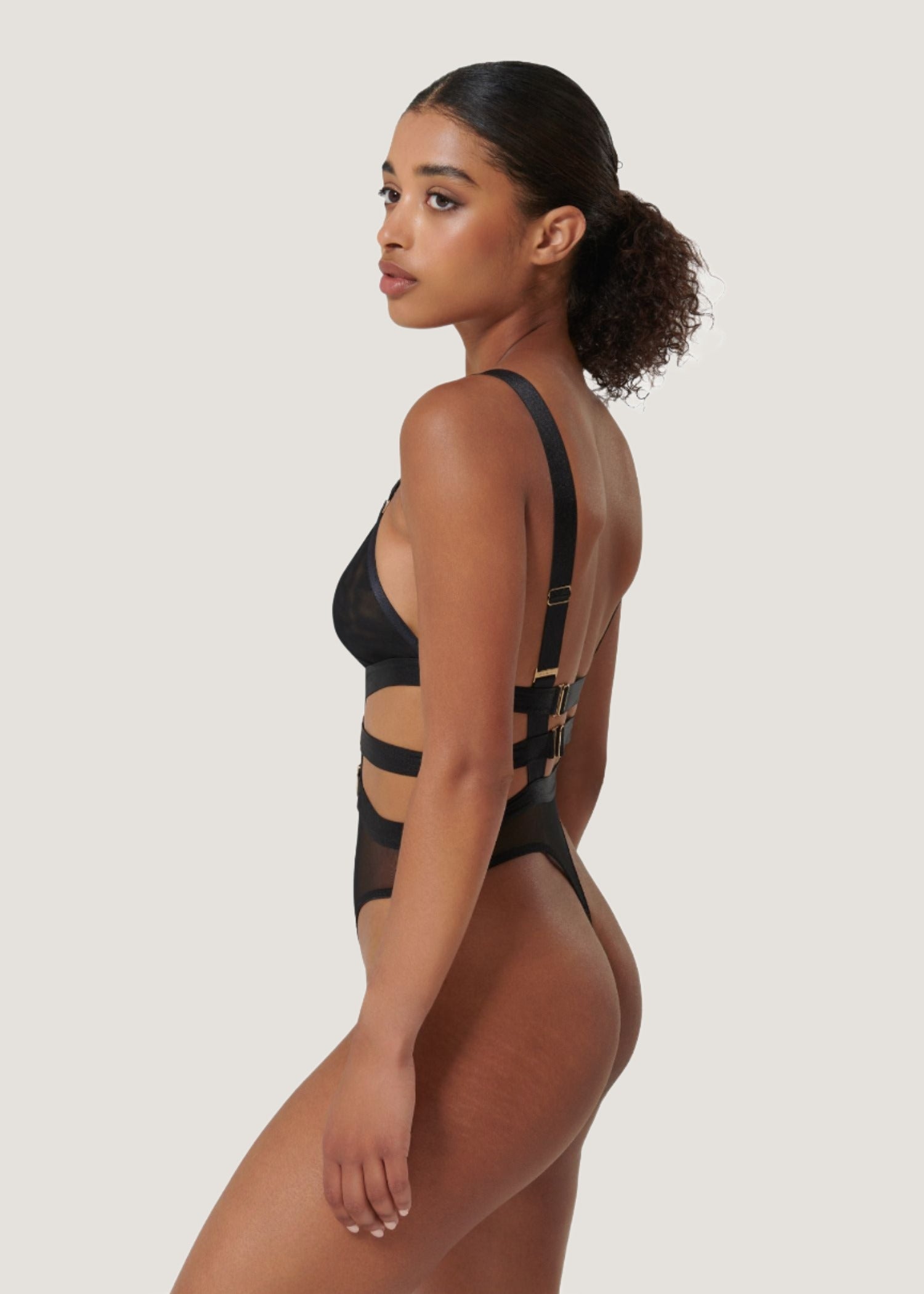 Bluebella TRINITY Soft Body (Black) | Avec Amour Sexy Lingerie