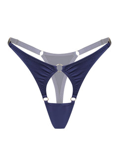 Baed Stories_Imure Thong_navy | Avec Amour Lingerie