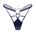 Baed Stories_Lunari Thong_navy | Avec Amour Lingerie