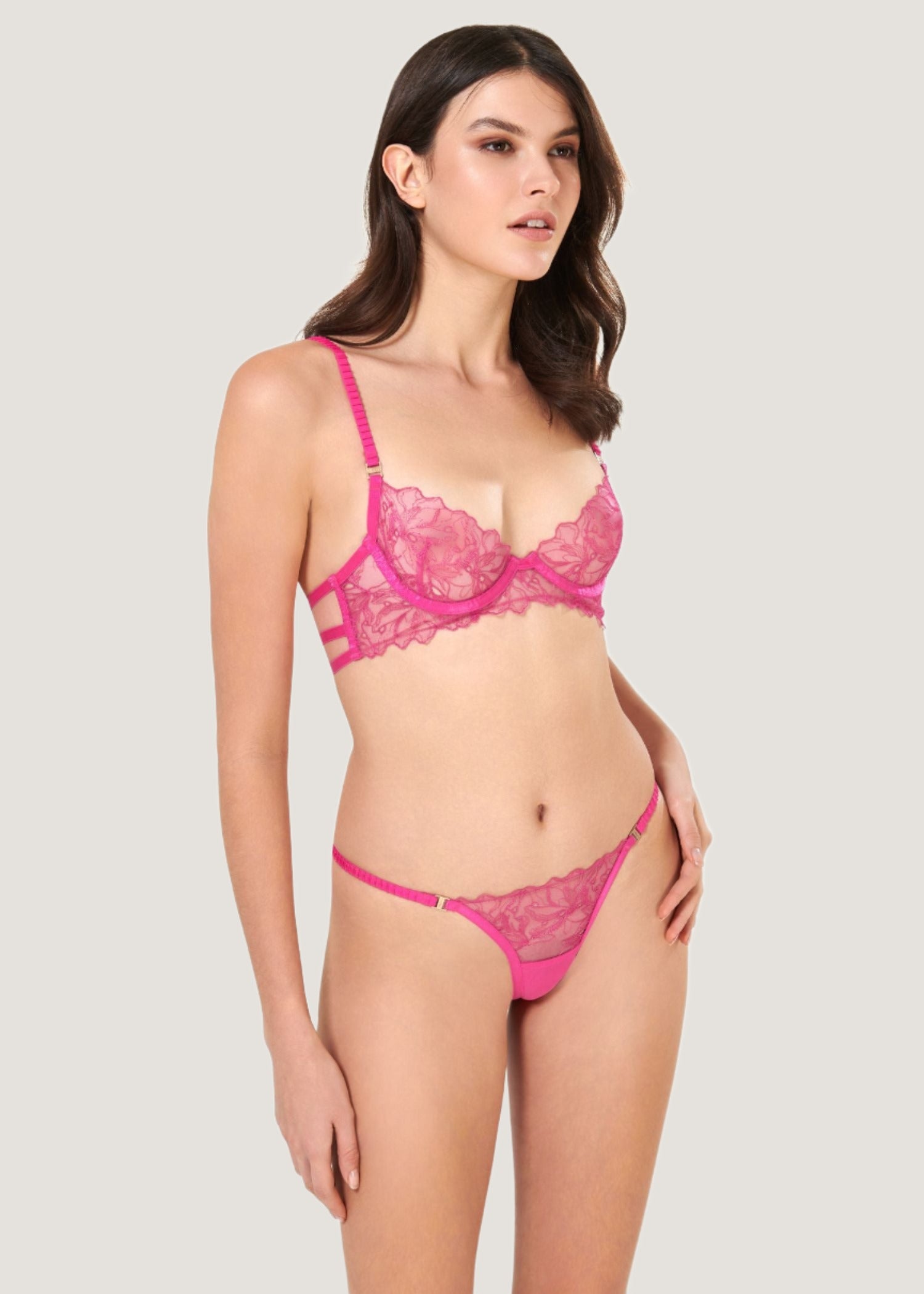 Bluebella ASTRA Wired Bra (Fuchsia Pink) | Avec Amour Sexy Lingerie