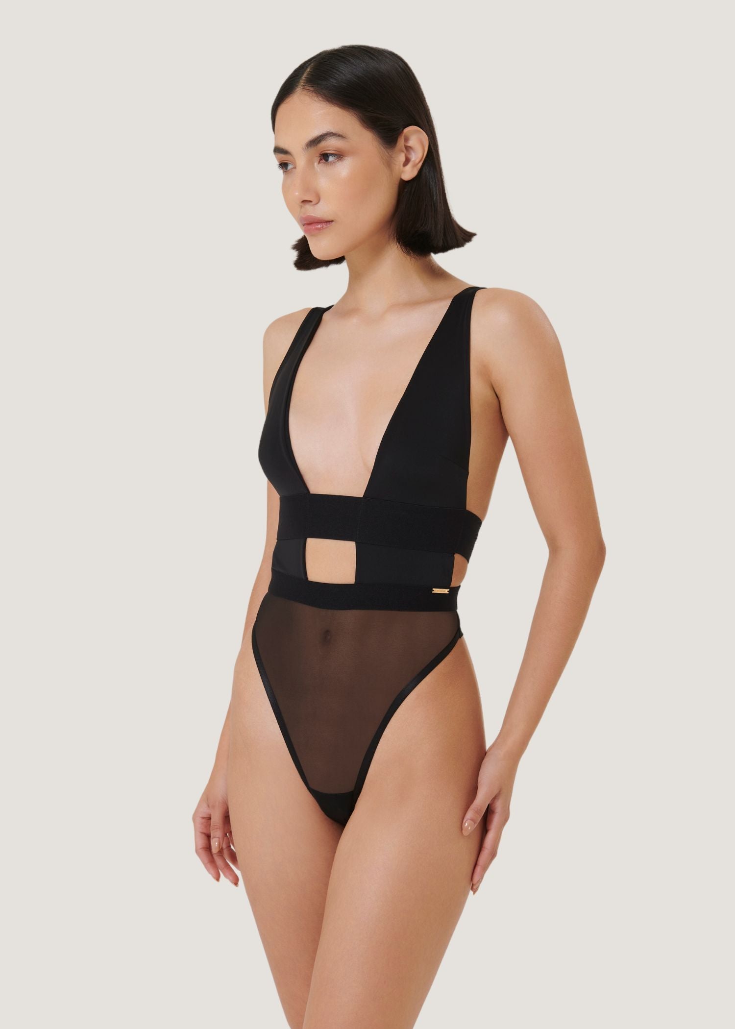 Bluebella TOPAZ Soft Body (Black) | Avec Amour Sexy Lingerie