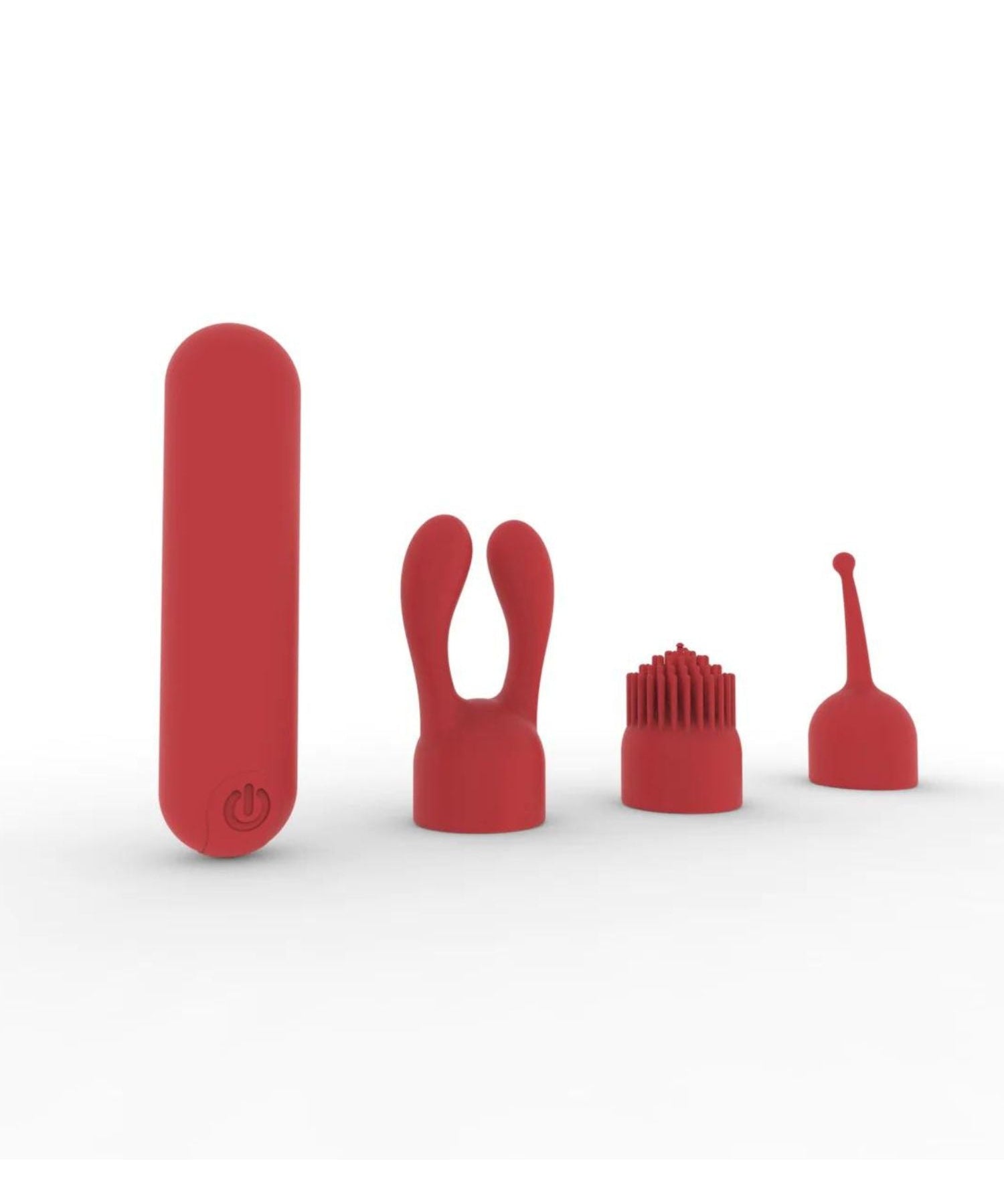 Liebe Seele Dynamic Silicone Vibration Massager (Red)