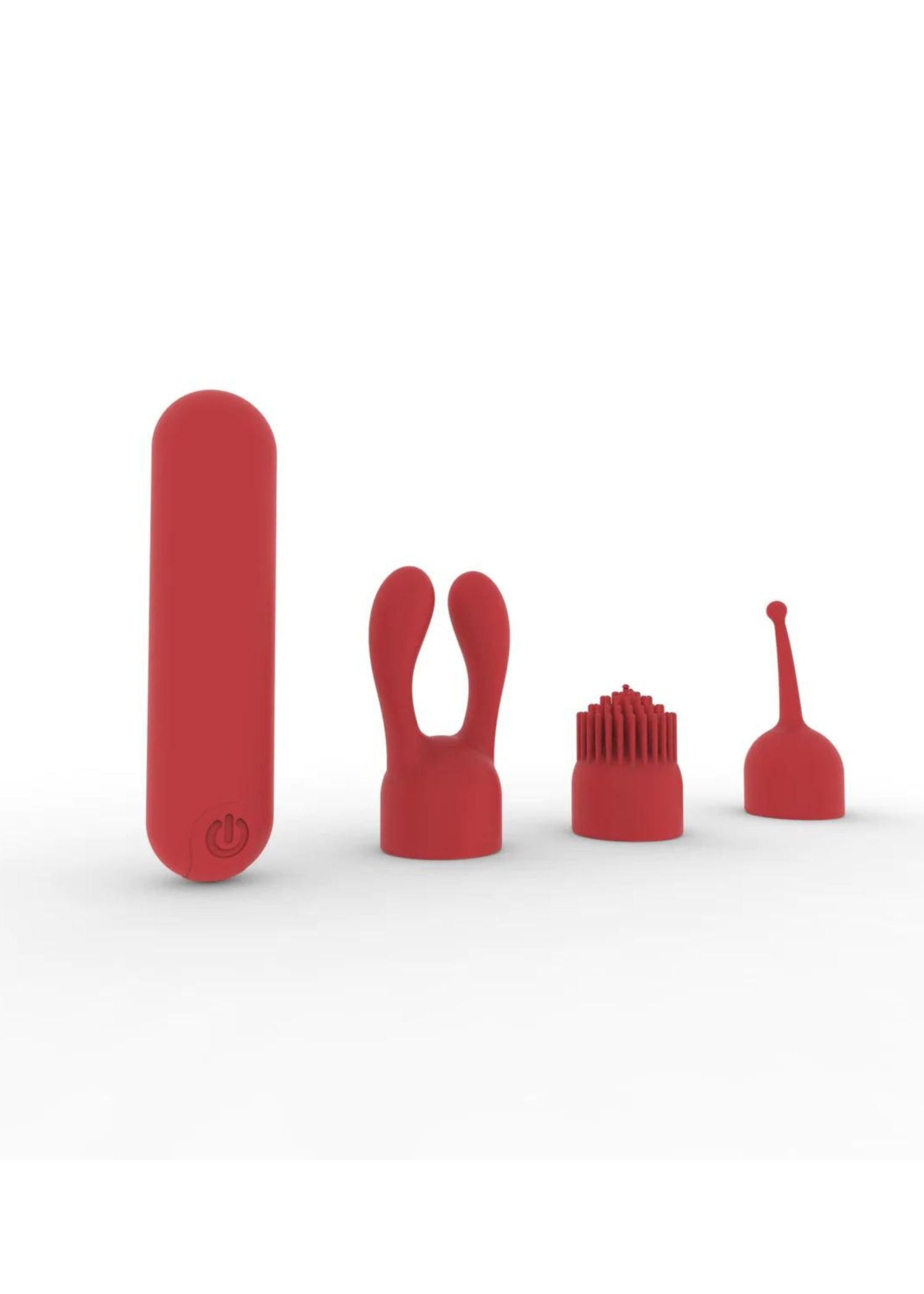 Liebe Seele Dynamic Silicone Vibration Massager (Red)