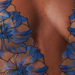Bluebella LYANDRA Soft Body (Egyptian Blue/Black/Sheer) | Avec Amour Sexy Lingerie
