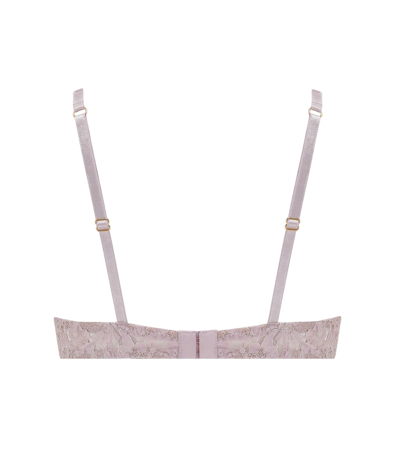 Coco de Mer AURELIA Quarter Cup Bra (Blush) | Avec Amour Sexy Lingerie