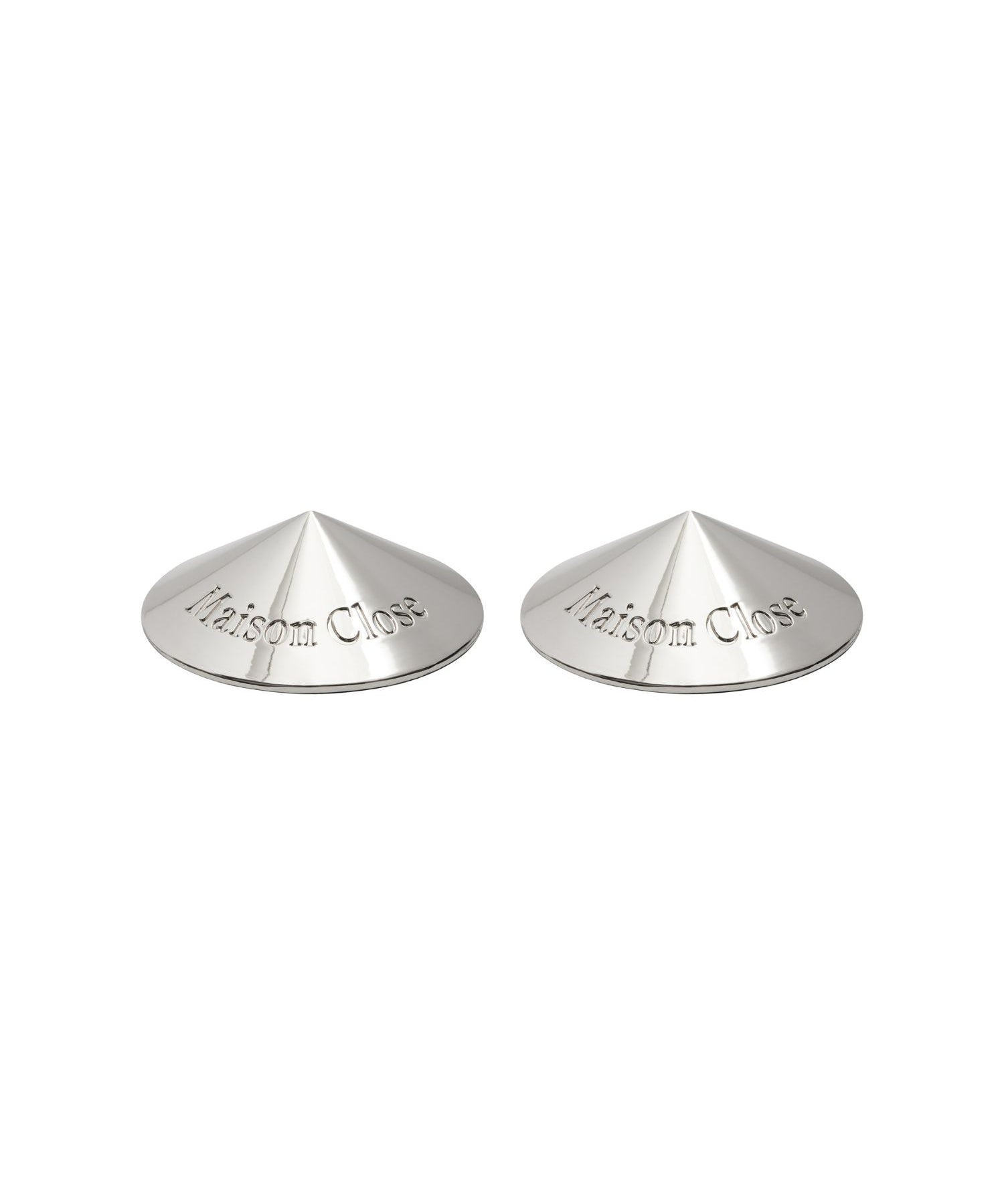 Maison Close LES FETICHES Nipple Pasties (Silver) | Avec Amour Sexy Lingerie