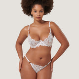 Bluebella ISADORA Panty (White) | Avec Amour Sexy Lingerie