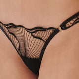 Bluebella MARABEL Panty (Black/Sheer) | Avec Amour Sexy Lingerie