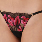 Bluebella VIVIENNE Thong (Fuchsia Pink/Red/Black) | Avec Amour Sexy Lingerie