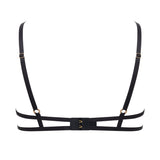 Frida Open Wired Bra (Gold/Black)