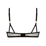 Atelier Amour COSMIC DREAM Wired Triangle Bra (Black) | Avec Amour Sexy Lingerie