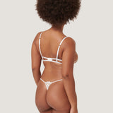 Bluebella ARIA Thong (White) | Avec Amour Sexy Lingerie