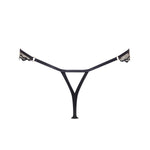 Bluebella MARABEL Thong (Black/Sheer) | Avec Amour Sexy Lingerie