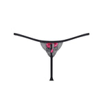 Bluebella VIVIENNE Thong (Fuchsia Pink/Red/Black) | Avec Amour Sexy Lingerie