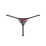 Bluebella VIVIENNE Thong (Fuchsia Pink/Red/Black) | Avec Amour Sexy Lingerie