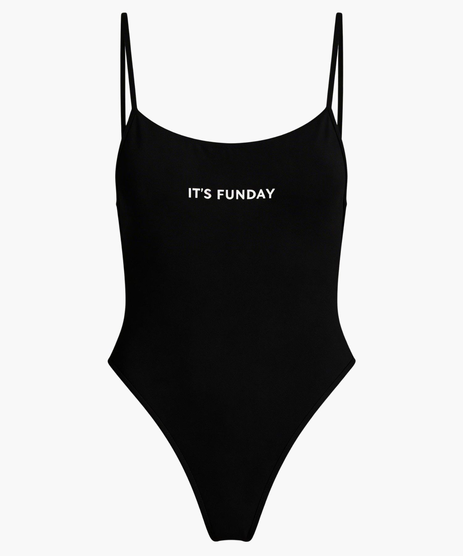 IT'S FUNDAY Unbasic Low Back Bodysuit (Black) | Avec Amour Lingerie