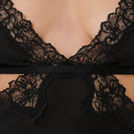 Bluebella Julianne Long Chemise (Black) | Avec Amour Lingerie