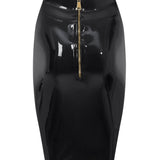 Latex Skirt (Black)