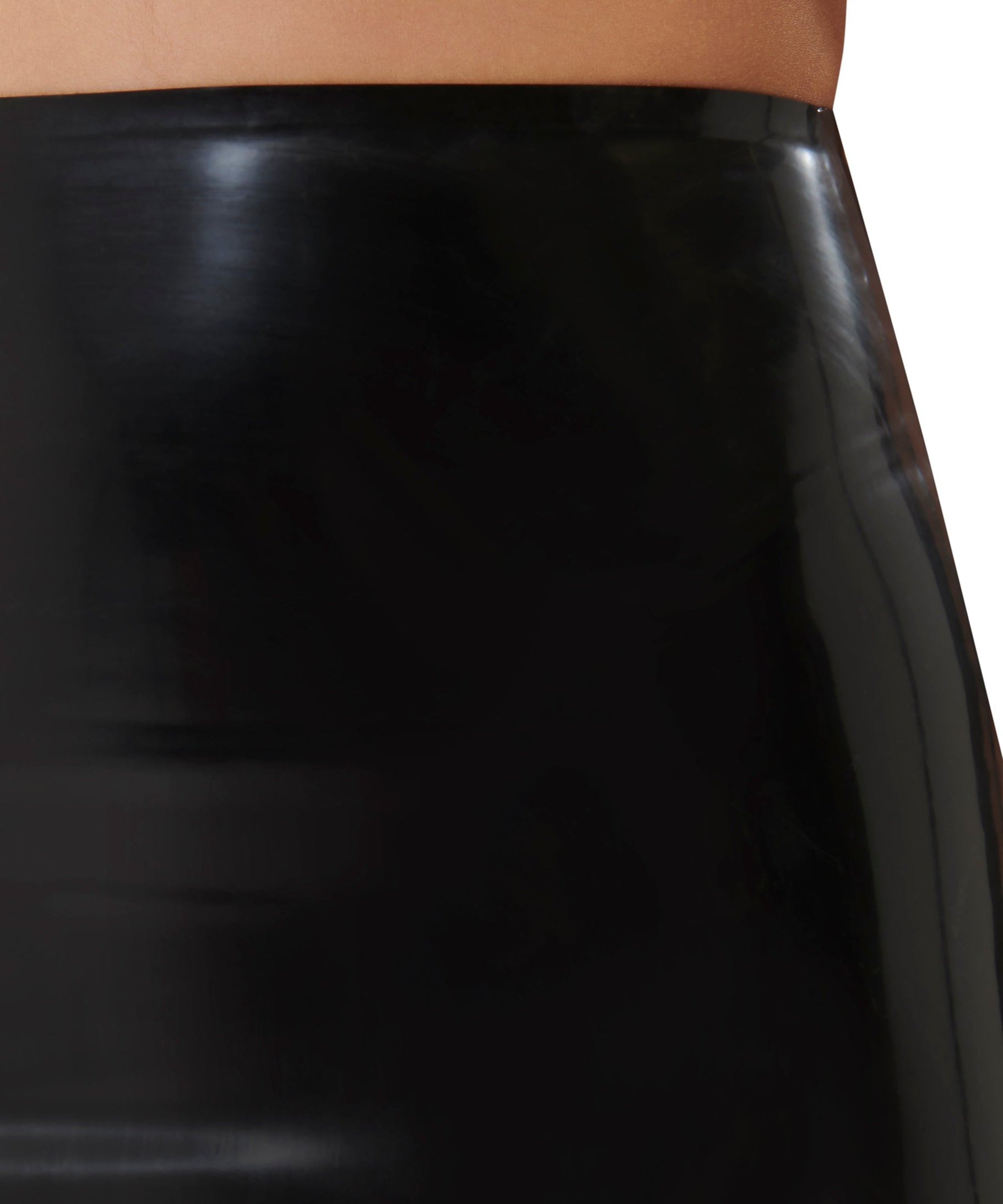 Latex Skirt (Black)