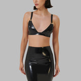 Latex Skirt (Black)