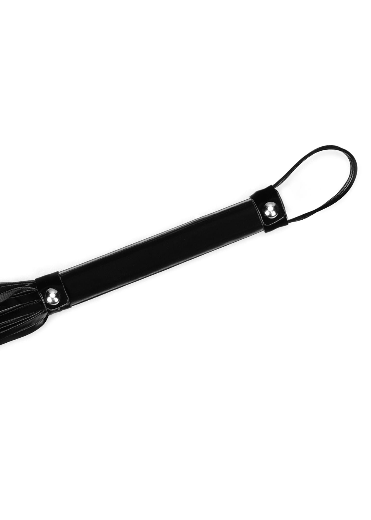 Metallic Shade Vegan Flogger (Black)
